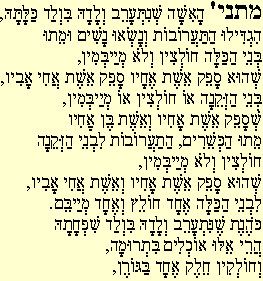 Sessantunesima Mishna - resha