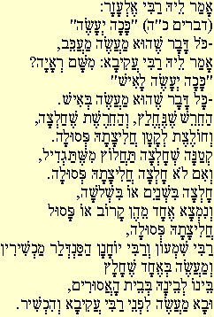 Sessantaquattresima Mishna - sefa