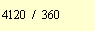 4120/360
